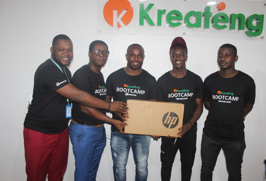 Kreateng Bootcamp students bag brand new laptop and cash prizes