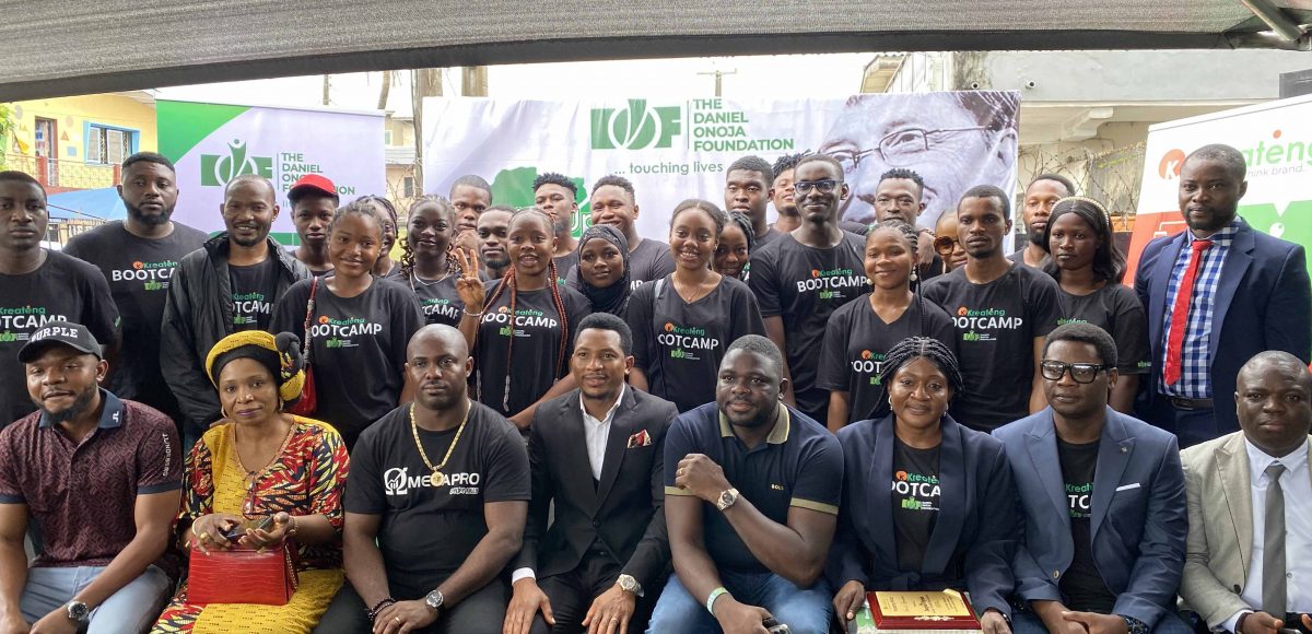 DANIEL ONOJA FOUNDATION BOOTCAMP 8.0 IN PARTNERSHIP WITH KREATENGAFRICA